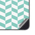Blue White Chevron Galaxy S25 Skin